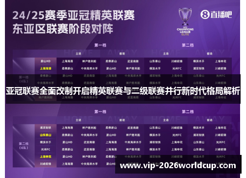 亚冠联赛全面改制开启精英联赛与二级联赛并行新时代格局解析